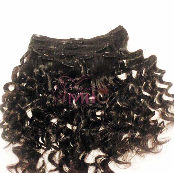 seamless curly clip in hair extensions